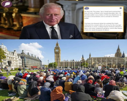 क्या चार्ल्स कर रहे धर्म परिवर्तन!?,,किंग चार्ल्स पर उठे सवाल ईस्टर पर किया इस्लाम की तारीफ