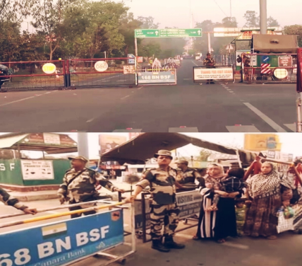 पाकिस्तानी बॉर्डर लॉक पाक की नापाक चाल, वतन वापसी कर रहे अपनों के लिए किया दरवाजा बंद,,