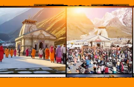 केदारनाथ यात्रा ने तोड़े रिकॉर्ड!42 दिनों में 10 लाख भक्तों ने किए दर्शन