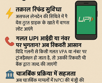 15 जुलाई से UPI पेमेंट सिस्टम में बड़ा बदलाव: अब असफल ट्रांजैक्शन पर तुरंत मिलेगा रिफंड